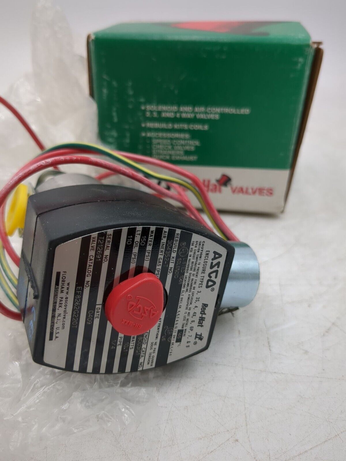 ASCO EF8262G220T New