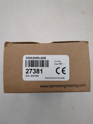 Banner Engineering SM2A30SRLQDB New