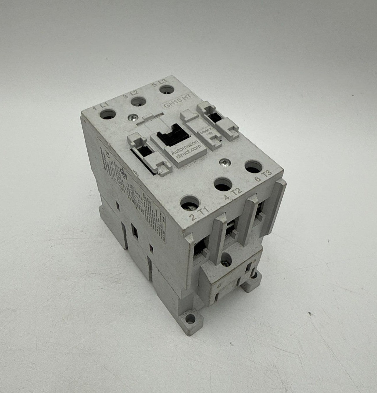 Automation Direct GH15HT Contactor 80A 3P 600V Coil 110-120V GH15HT-3-00A Used