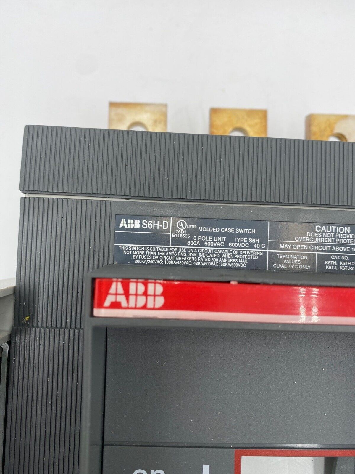 ABB S6H-D Used