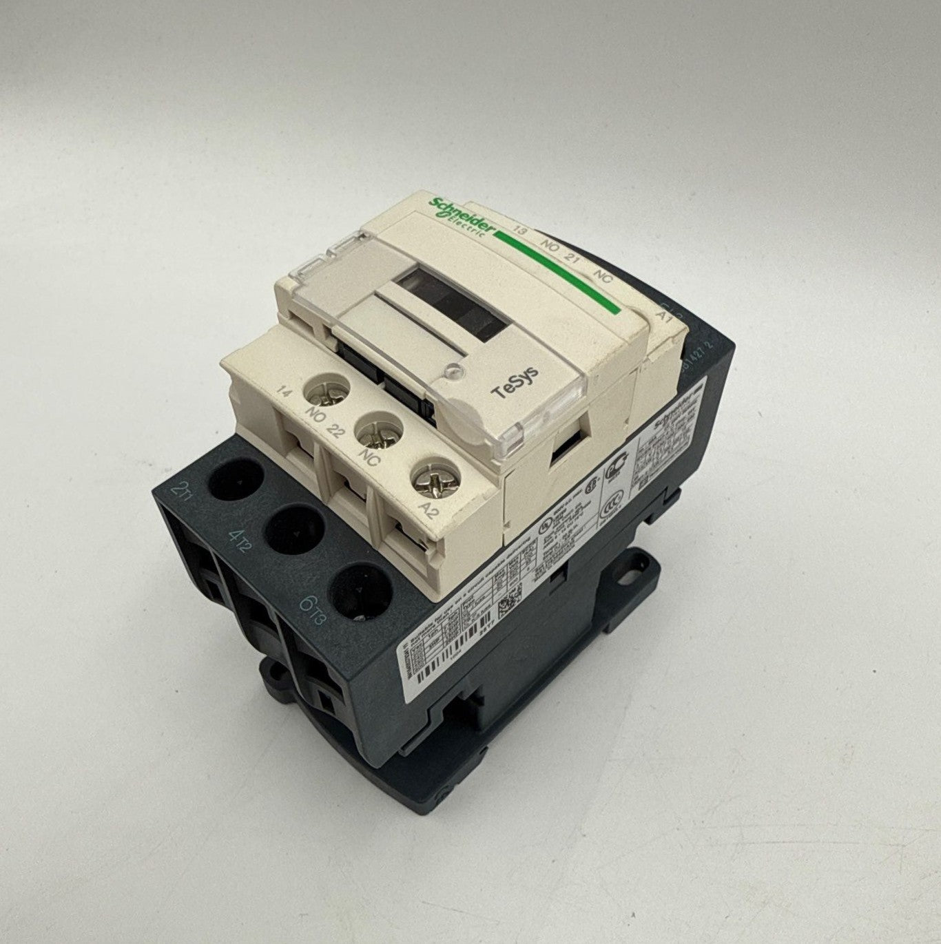 Schneider LC1D25T7 Contactor 25A 3P Coil 480VAC Non-Reversing 15HP at 480V New