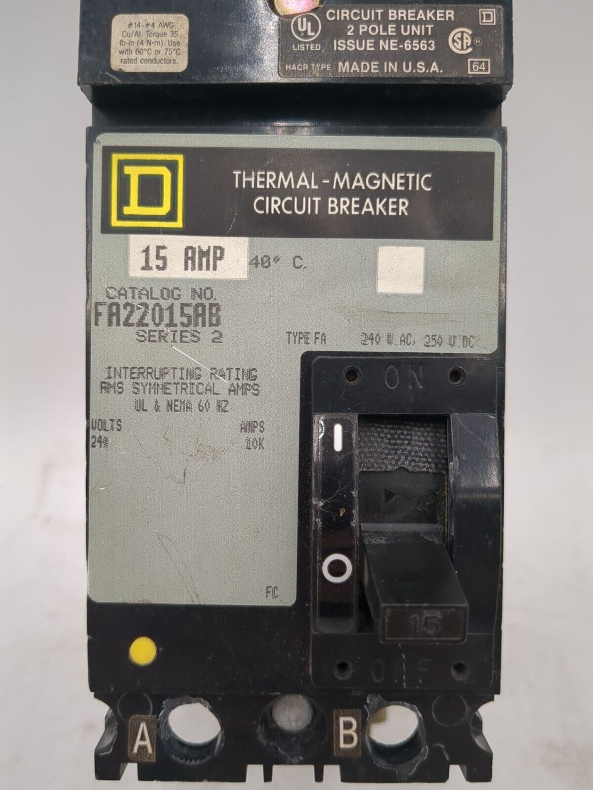 Square D FA Used