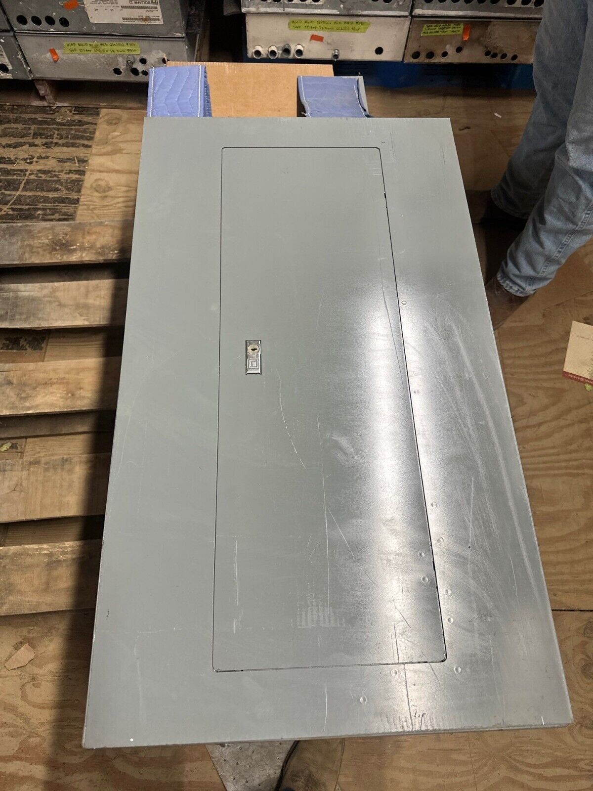 SQUARE D NQOD442L225 Panelboard 225A 208Y/120V 3PH 4W Main Lug 42 Circuit MLO P287 Used