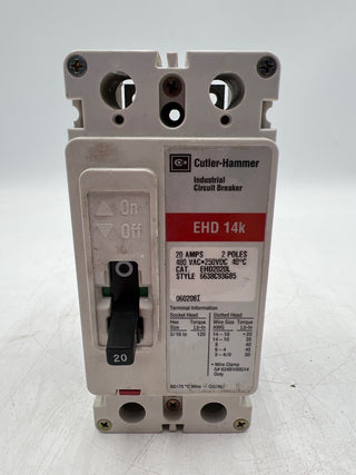 Cutler Hammer EHD2020L Used