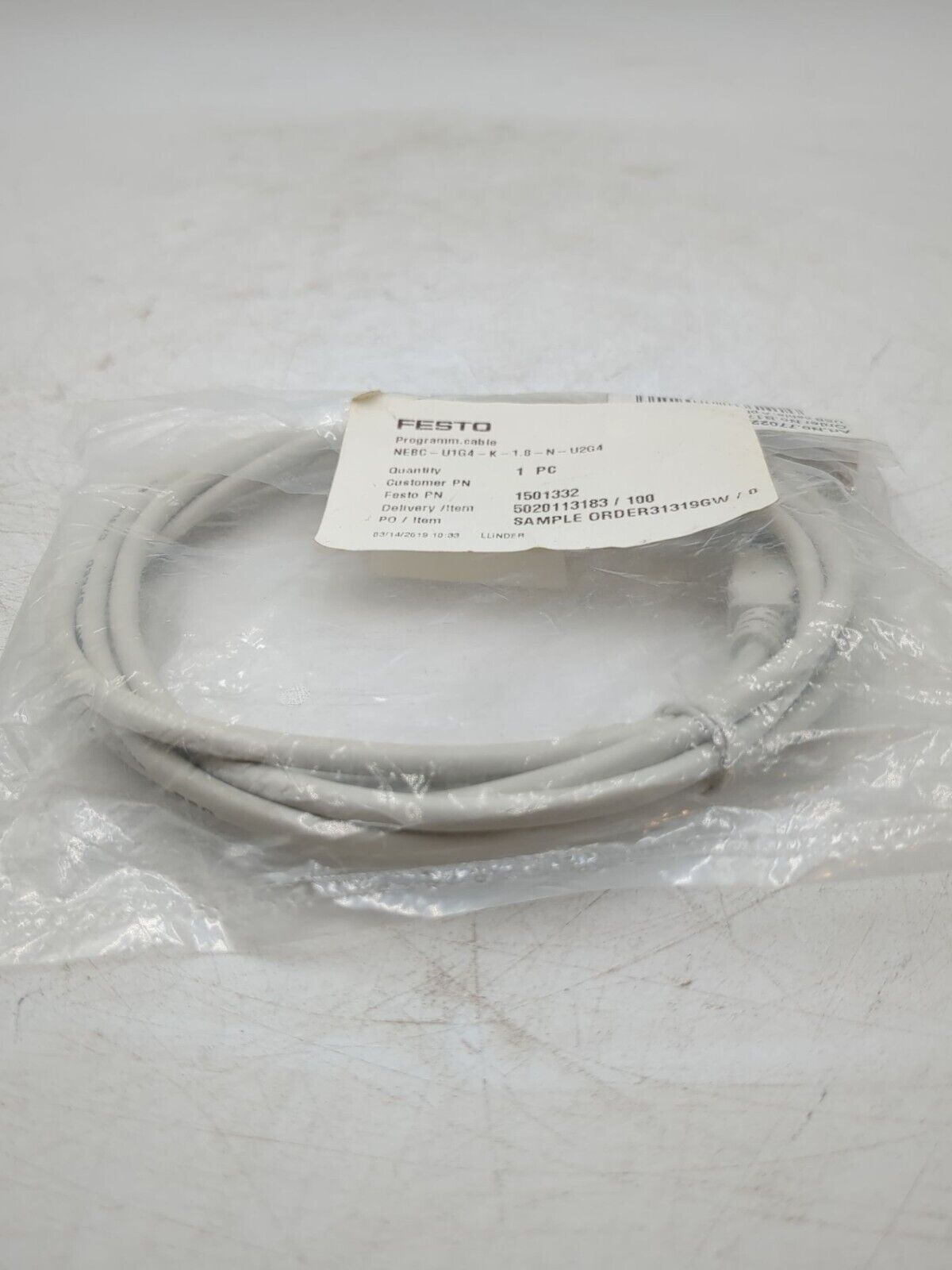 Festo NEBC-U1G4-K-1.8-N-U2G4 New
