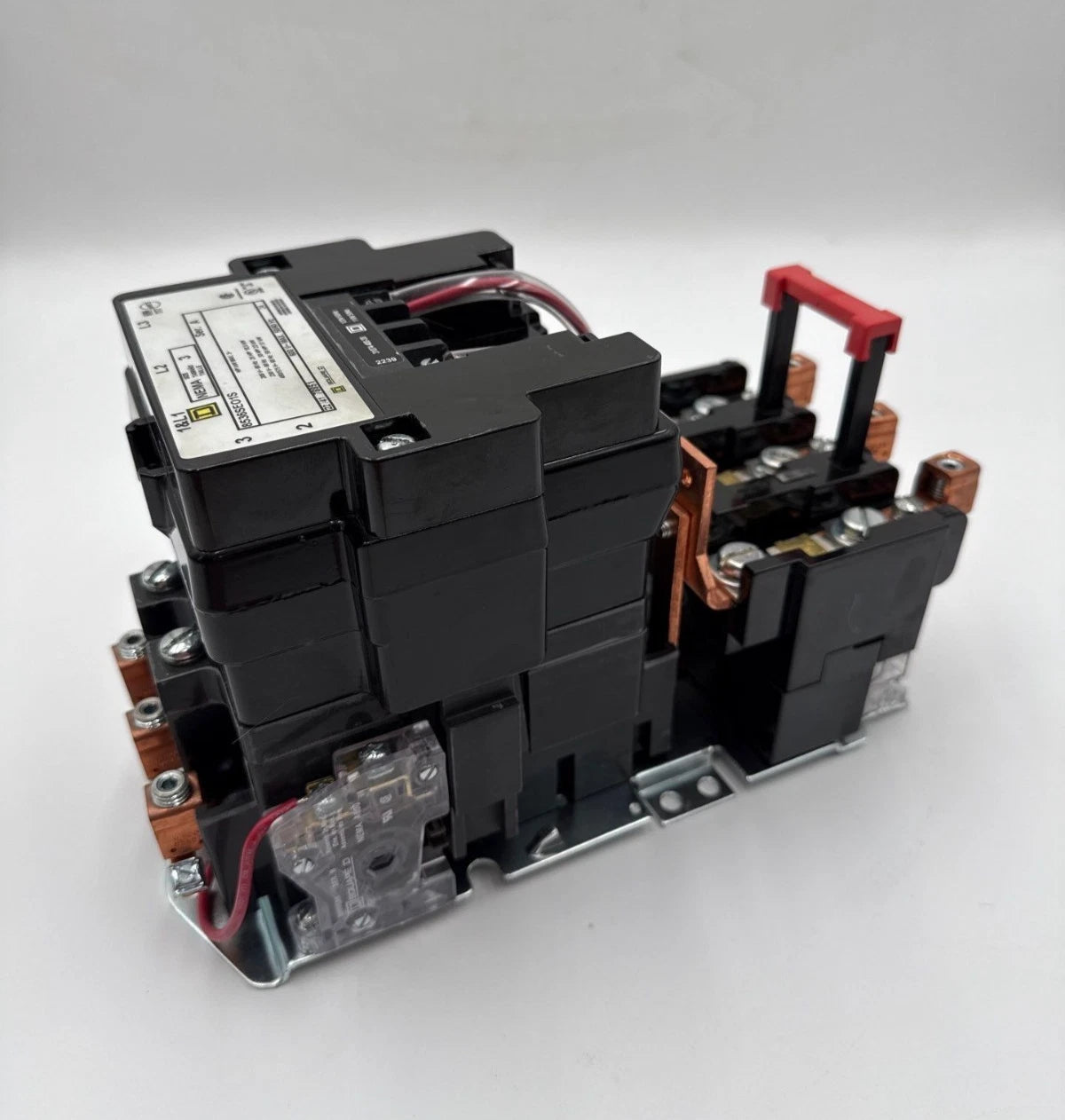 Sq D 8536SEO1S Starter NEMA Size 3 90A 3P 600V 50HP Coil 110/120V Heater CC103 Used