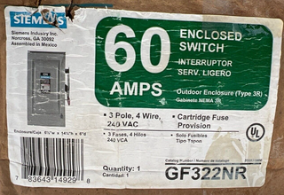 Siemens GF322NR New