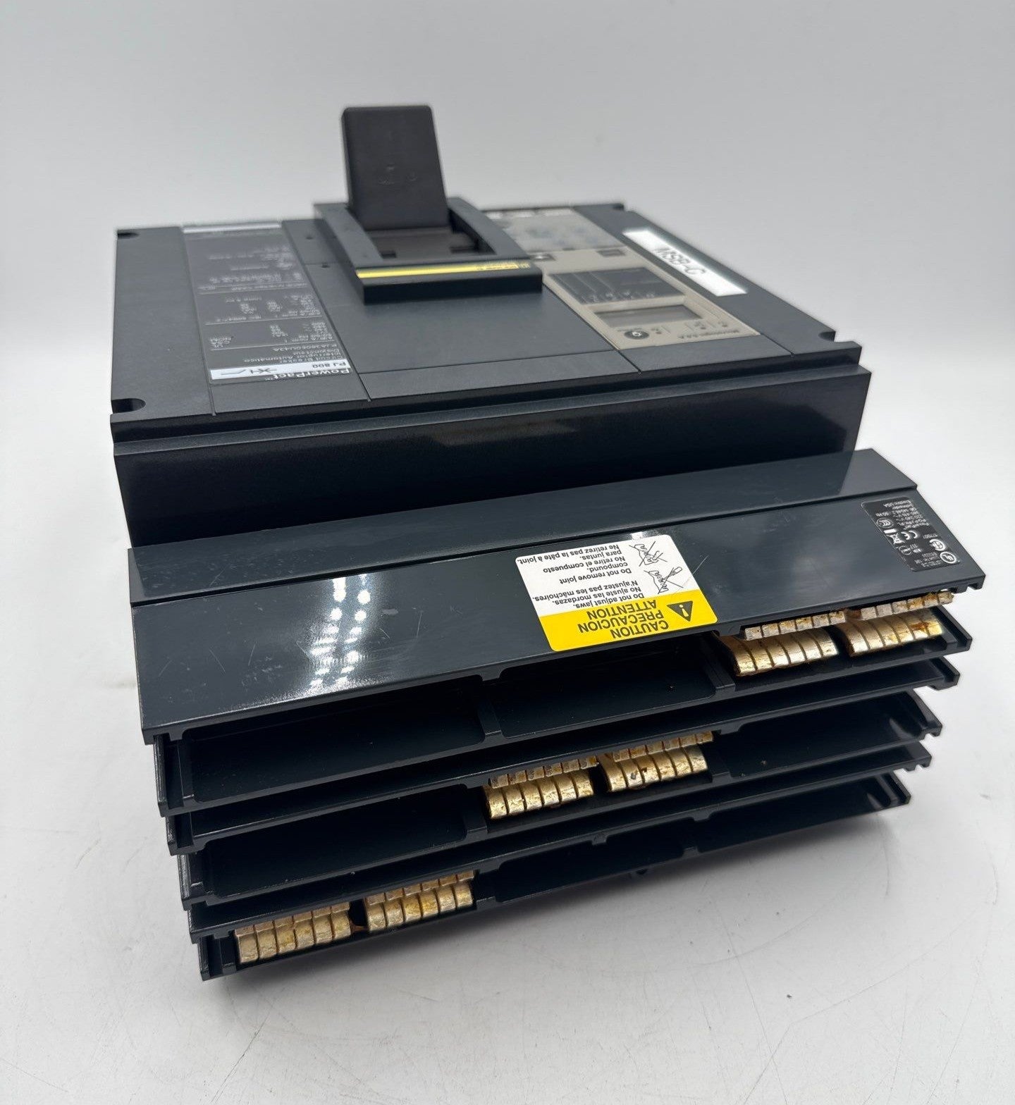 Square D PJA36080U43A I-Line Circuit Breaker 800A 3P 600V PJA 800 Amp 3 Pole Used