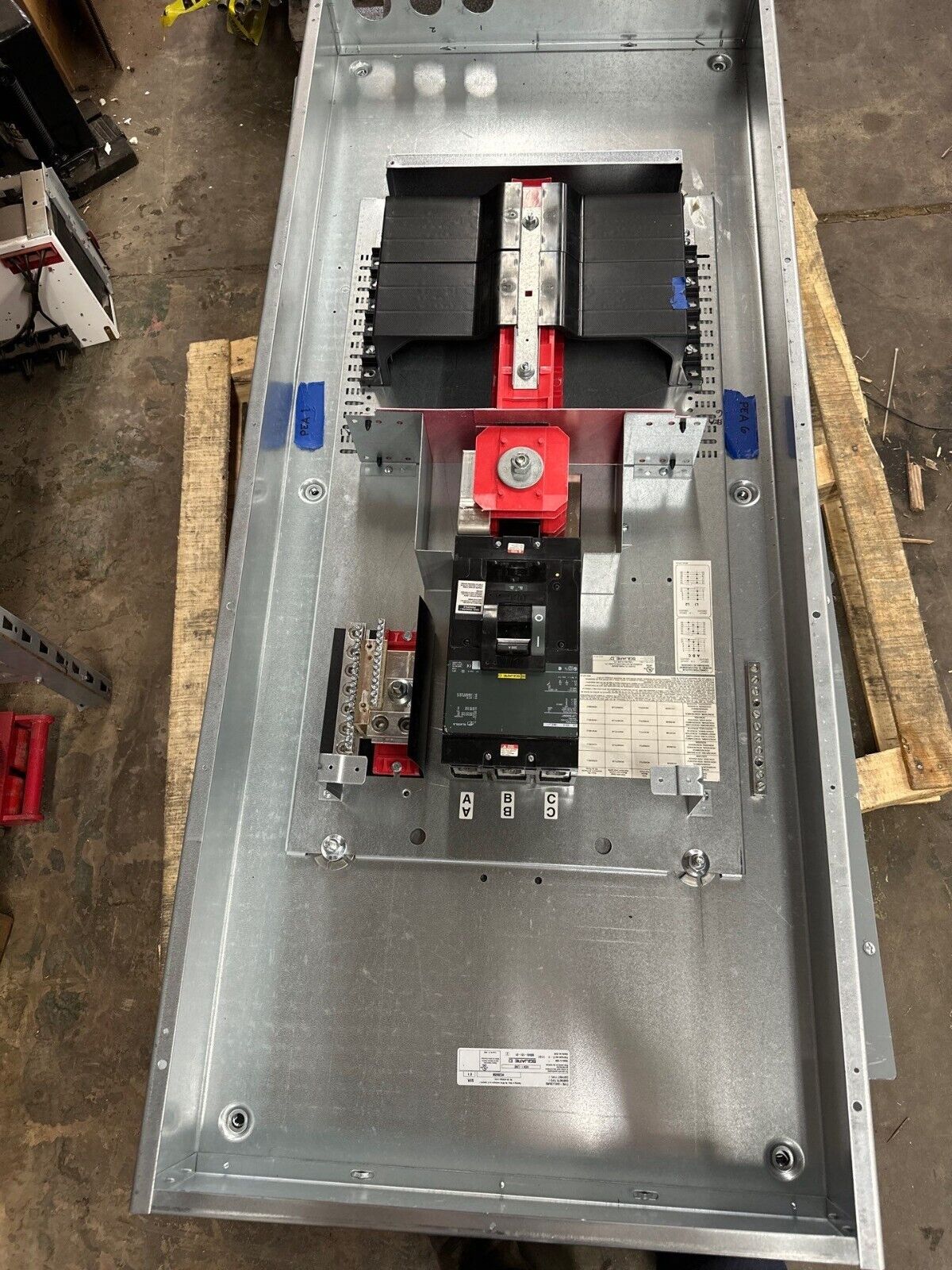 Square D HCN I-Line Panelboard 300A 208Y/120V 3PH 4W Main LAP36300MT P456-P448-P446-P445-P419 Used