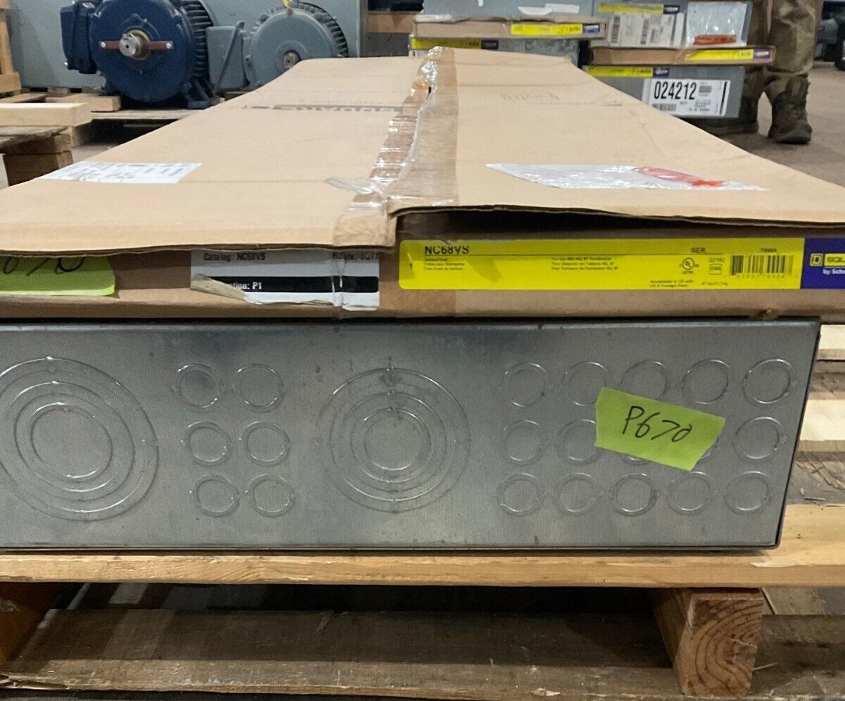 Square D NF Panelboard 400A 480/277V 3PH 4W Main LAP36400MB MCB Indoor Encl P670 New