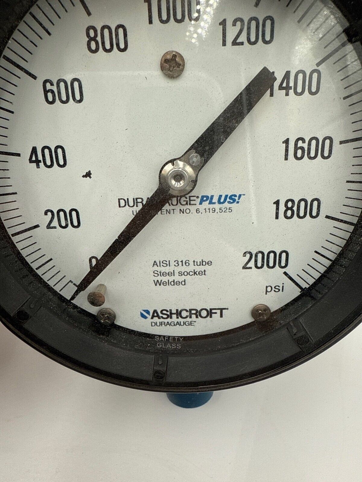 Ashcroft 0-2000PSI New