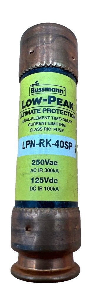 Bussmann LPN-RK-40SP Used