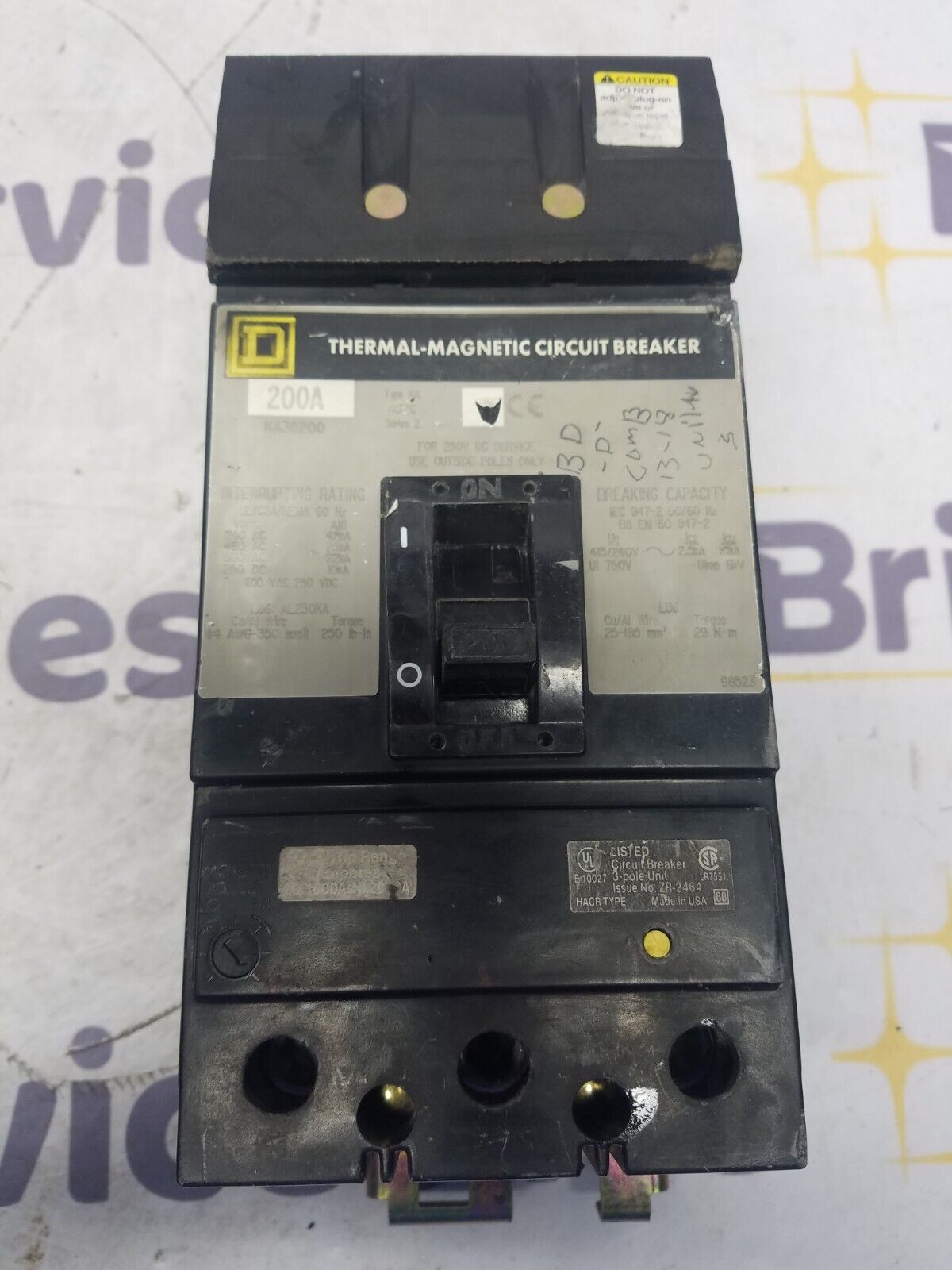 Square D KA36200 Used