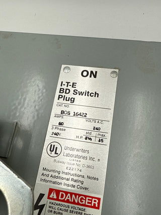 ITE BOS16422 Used