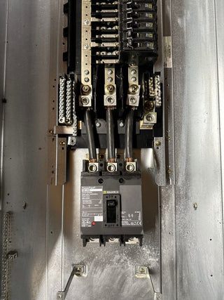 Square D NQOD442L225CU NQOD Panelboard 225A 240V 3PH 4W 42 CIR MCB Main QBL3200 P237 Used