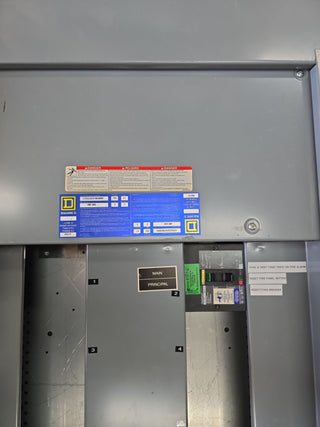 Square D I-Line Panelboard 225A 480V 3PH 3W MCB 3R Encl 225 Amp Panel JLA36225SA Used
