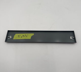 Square D Model 6 3" x 15-1/2" MCC Blank Filler Plate Motor Control Center Used