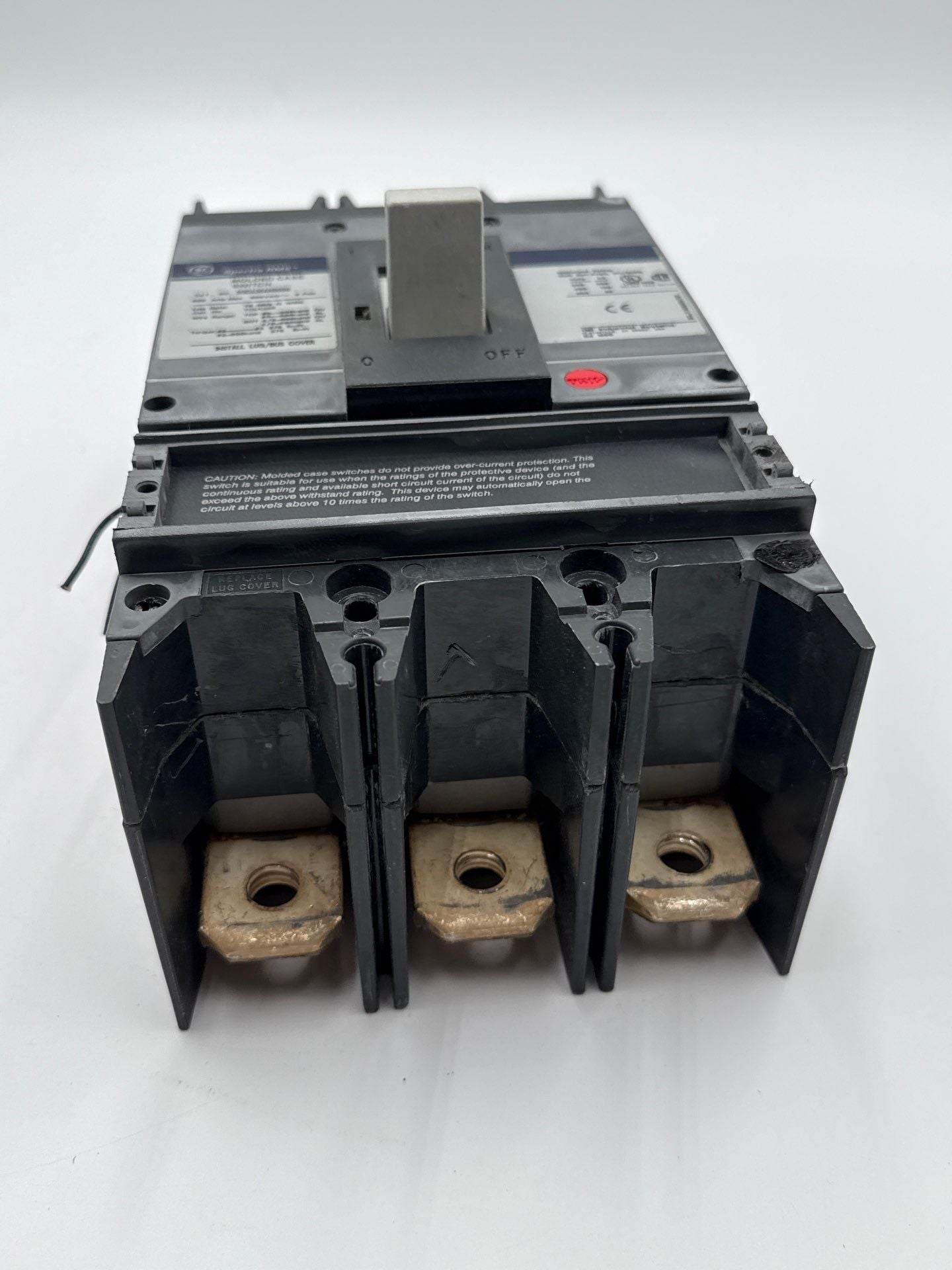 GE SGDA36AN0600 Circuit Breaker 600A 3P 600V SGDA 600 Amp 3 Pole Used