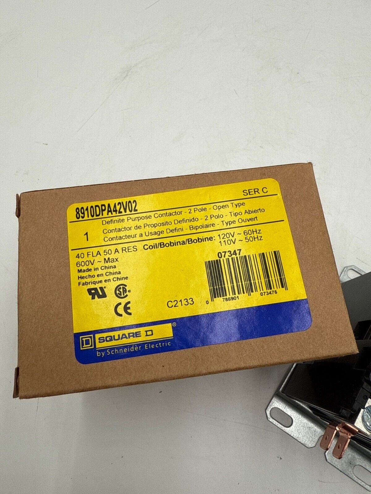 Square D 8910DPA42V02 New