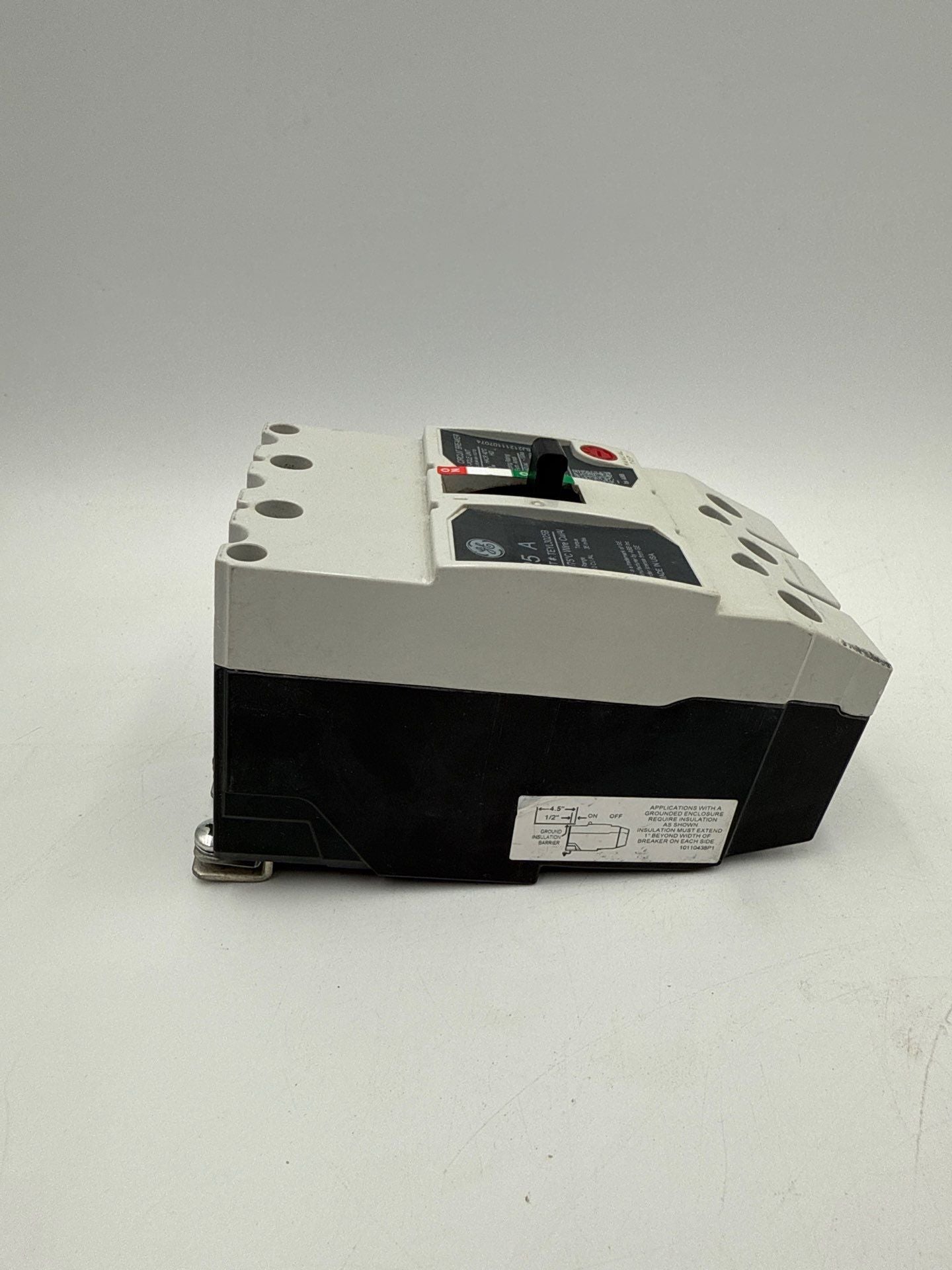 GE TEYL3025B Circuit Breaker 25A 3P 480/277V 3PH TEYL 25 Amp 3 Pole Bolt On Used