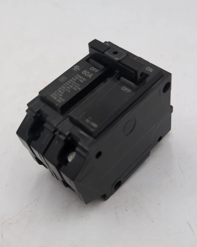 GE THQB2160 Circuit Breaker 60A 2P 120/240V THQB Bolt On 60 Amp 2 Pole NEW NOBOX New