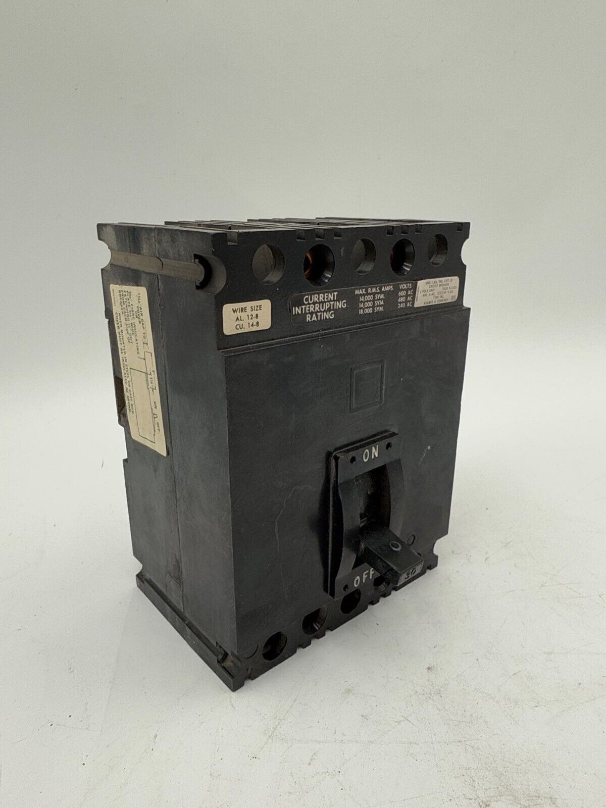 Square D FAP36030 Used