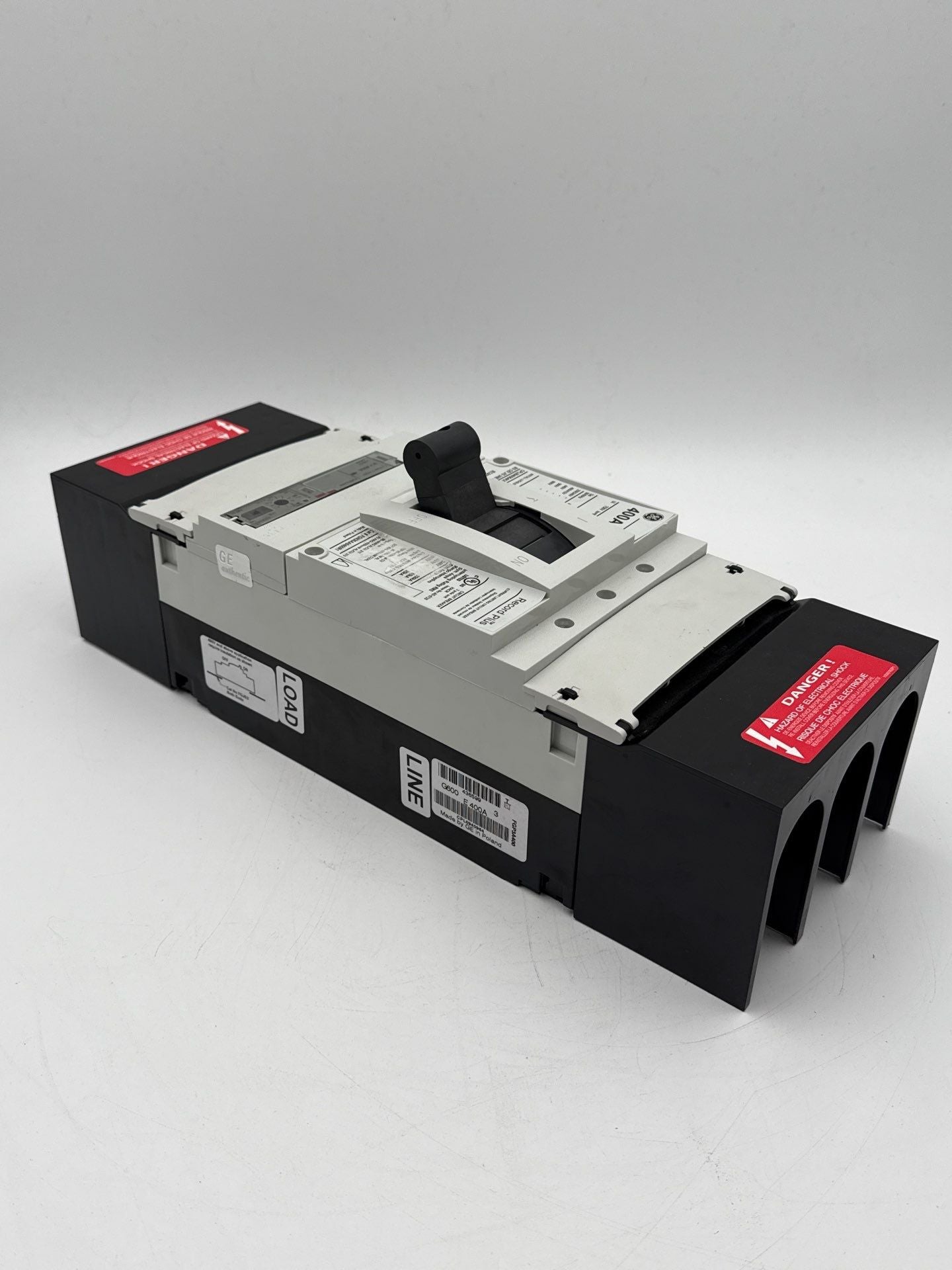 GE FGN36DB400 Circuit Breaker 400A 3P 600V FGRP3L0400 Trip 400 Amp Used