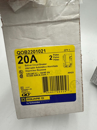 Square D QOB2201021 New