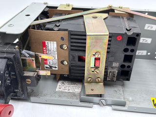 GE 8000 6" 30A MCC Feeder Bucket 30 Amp Breaker THED136030 Used