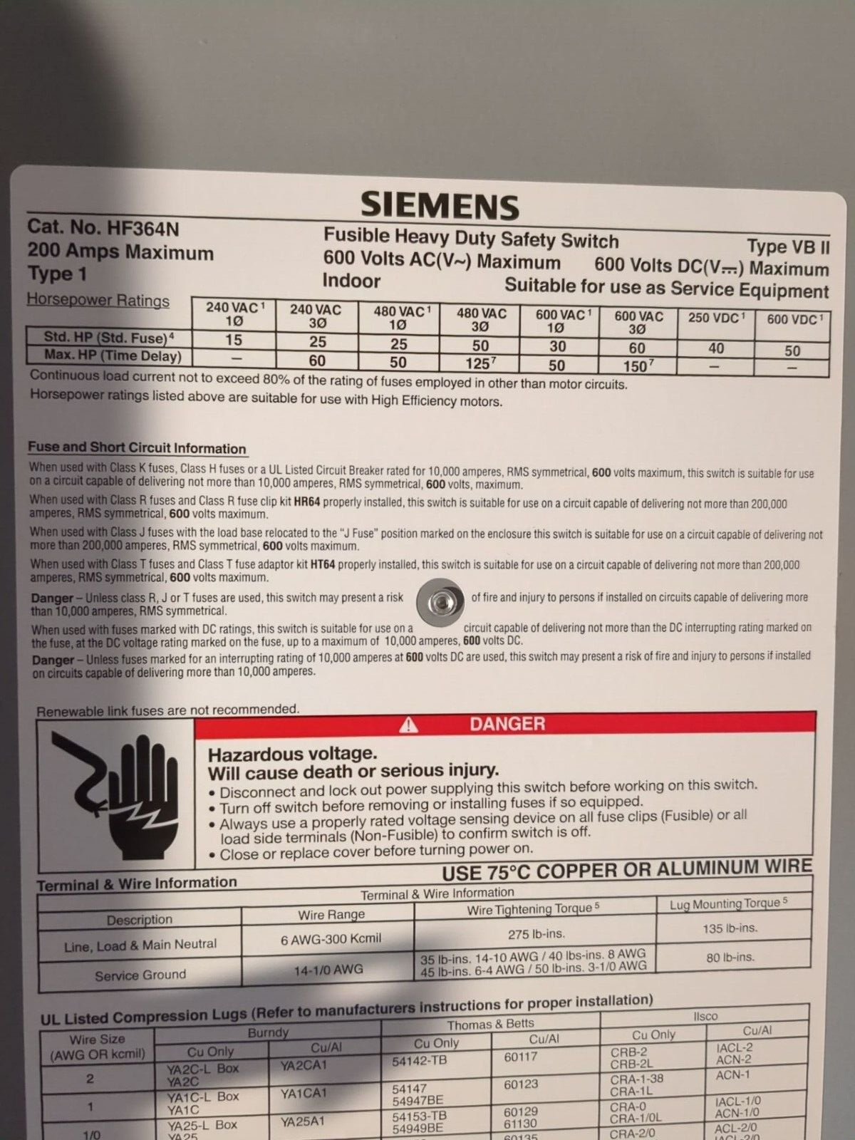 Siemens HF364N New