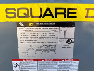 Square D EE30T1814H Used