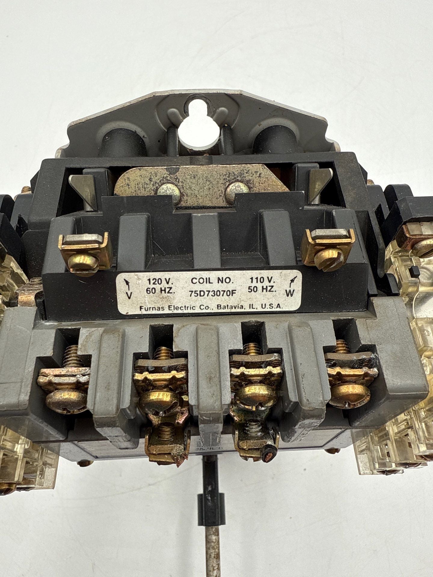 Furnas 14DP32AF71 Magnetic Starter 27A 3P 600V Size 1 Coil 110-120V Used