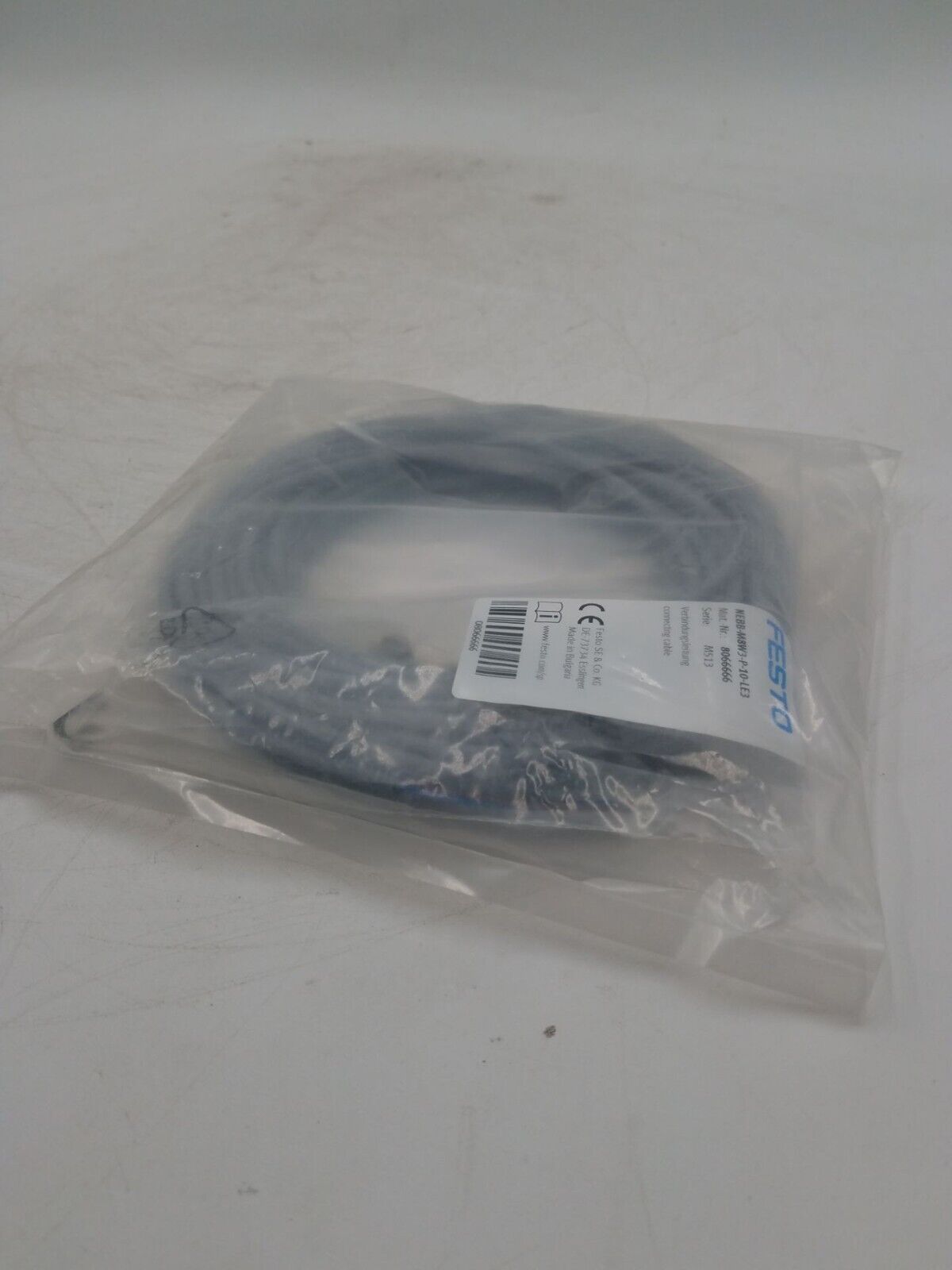 Festo NEBB-M8W3-P-10-LE3 New