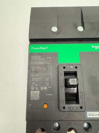 Square D QGA32200 New