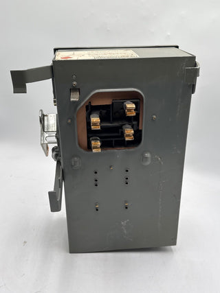 Square D PQ4603G Bus Plug 30A 3PH 4W 600V I-Line Busway Unit Switch 30 Amp Used