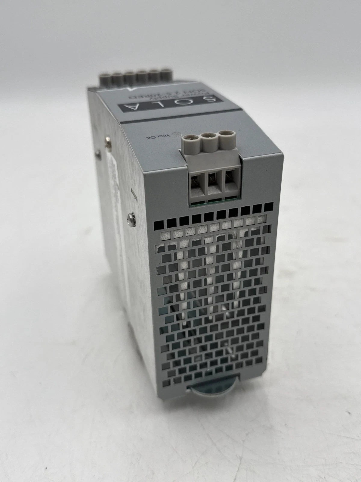 SOLA SDN 2.5-20RED Power Supply 20A 24VDC 480 Watt Output DIN SDN2520RED Used