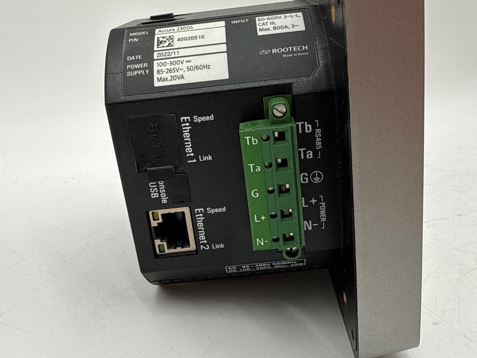 ROOTECH Accura 2300S Digital Power Meter Power Measuring Module Used