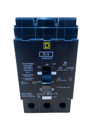 Square D EJB34015 Used