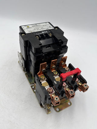 Square D 8536SEO1S Starter 90A 3P 600V NEMA Size 3 Coil 110/120V 8536SE01S Used