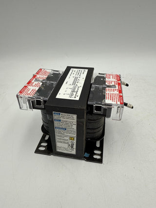 0.15kVA Square D 9070T150D1 Control Transformer Pri 220-480V Sec 110-115-120V Used